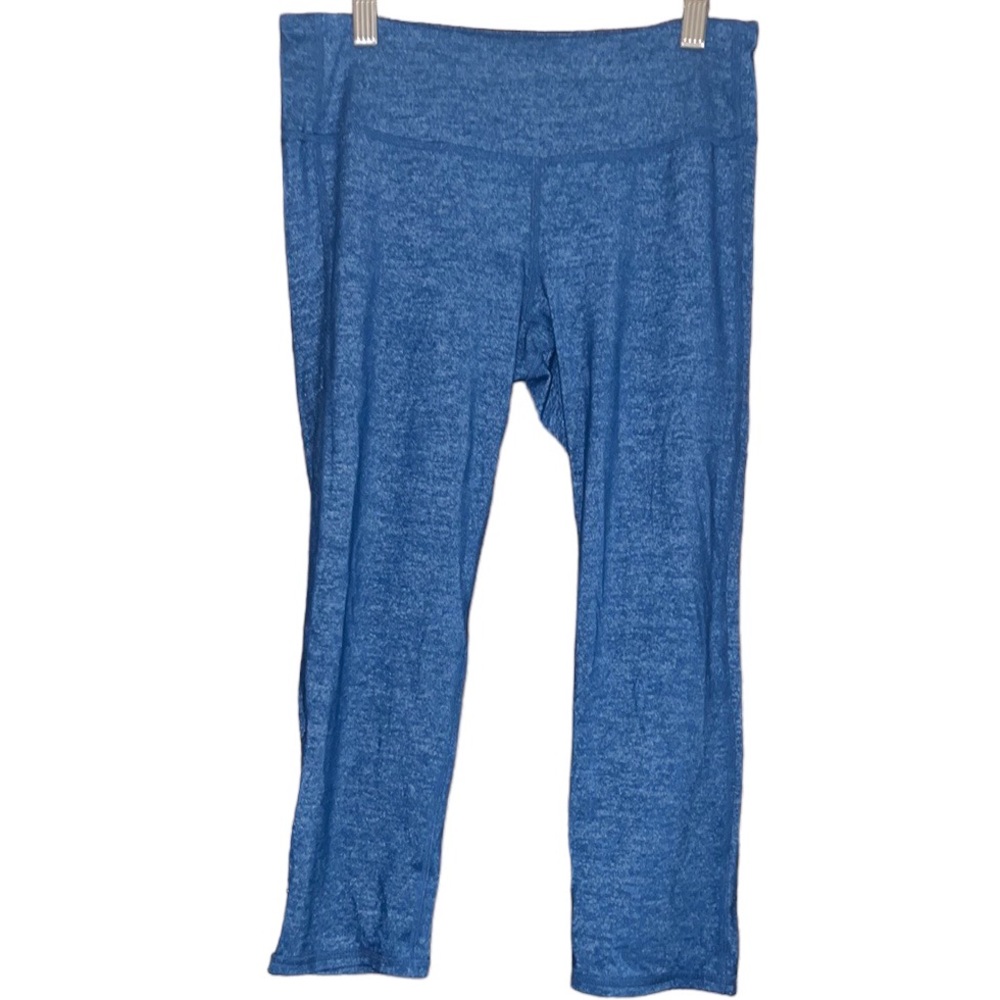 ATHLETA chaturanga blue cropped leggings